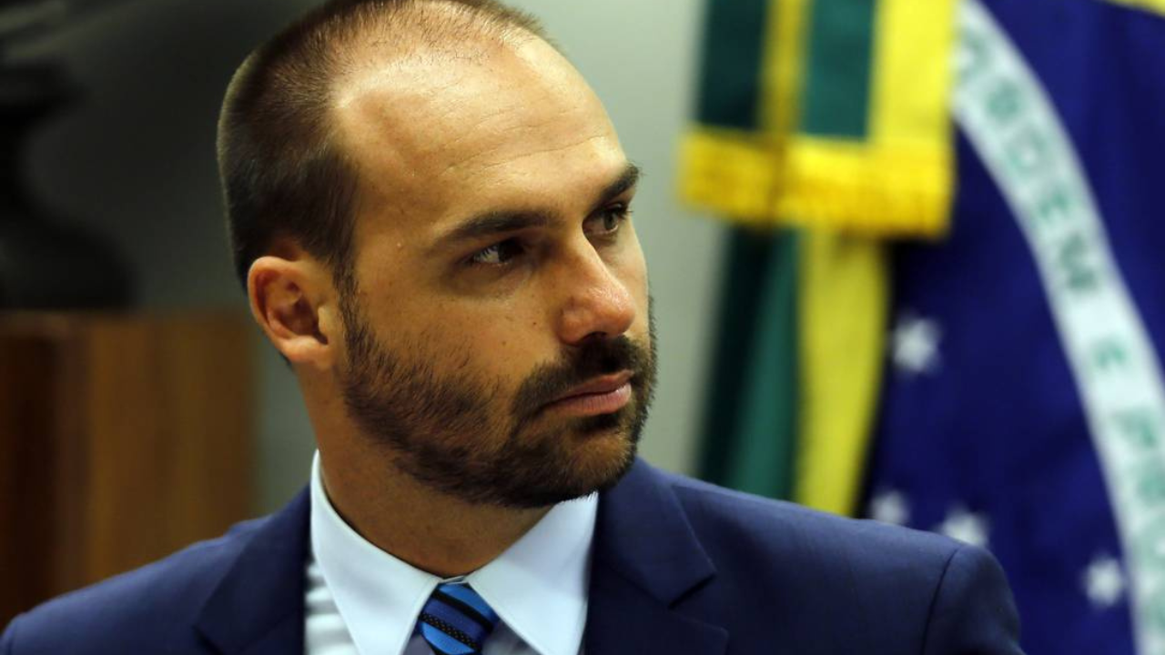 Deputado federal Eduardo Bolsonaro | Reprodução/ Jorge William / Agência - O Globo