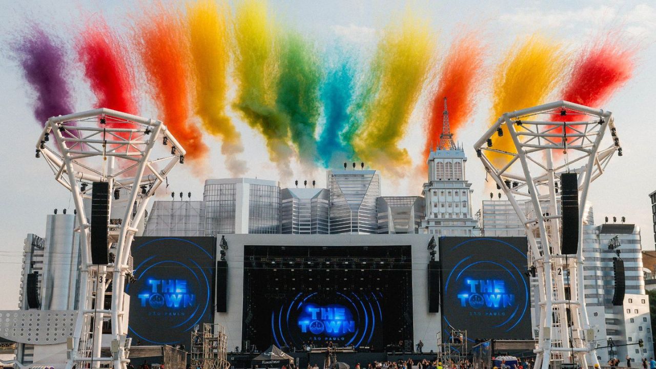 Palco do The Town Festival | Reprodução/X/@thetownfestival