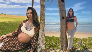 Mariana Rios compartilha cliques à beira-mar