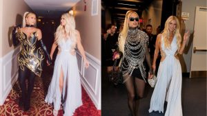 Paris e Nicky Hilton entregam no VMA 2025 com estilos opostos
