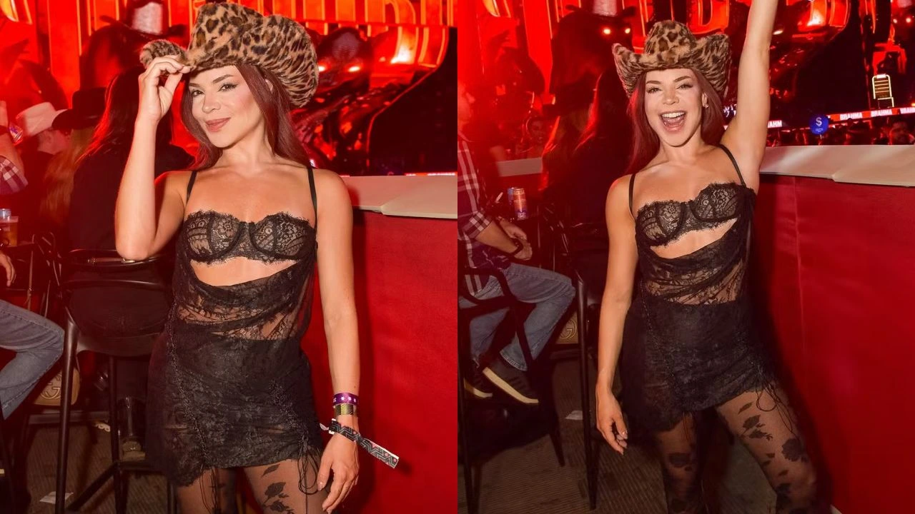 Foto destaque: Gkay posa no Circuito Sertanejo de Jaguariúna no interior de SP | Reprodução/Will Dias/Brazil News