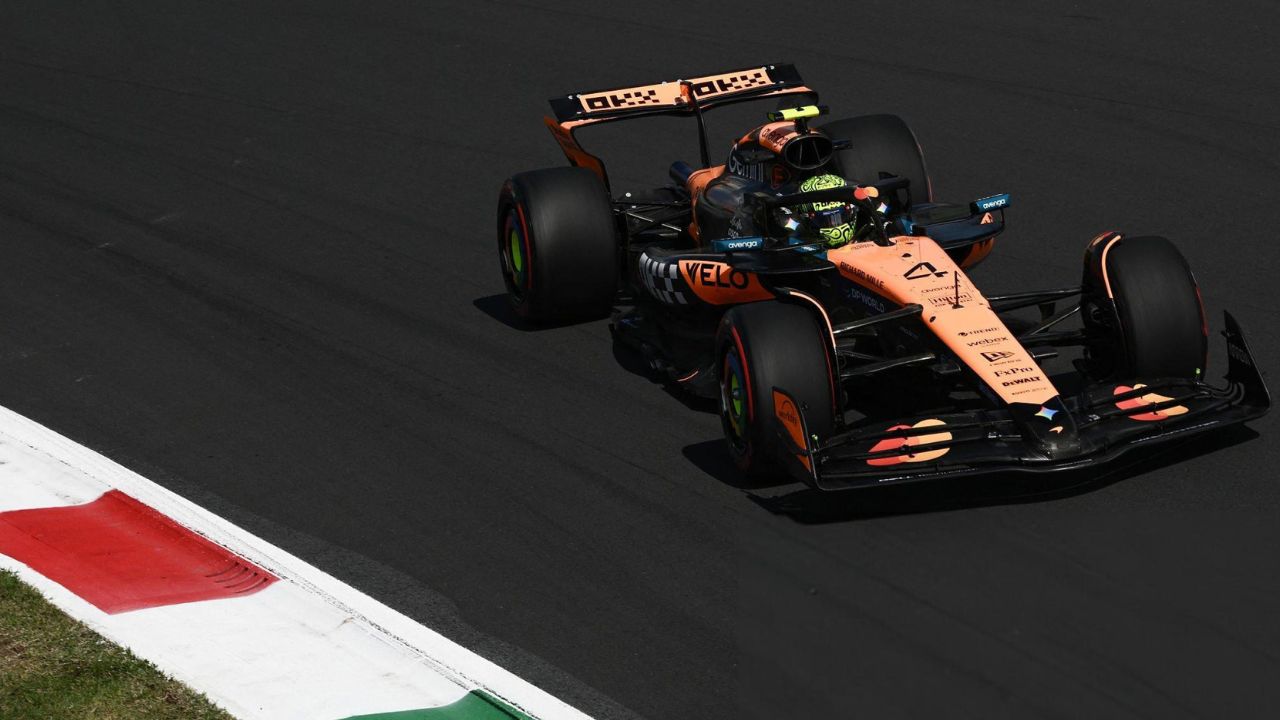 Carro do piloto Lando Norris I Reprodução/ 	PHILIPPE LOPEZ/ Getty Images Embed