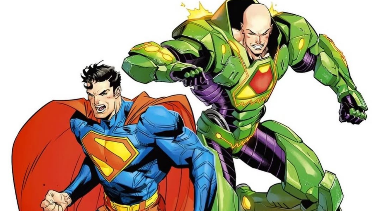 Superman e Lex Luthor em nova imagem | Reprodução/Instagram/@davidcorenswet
