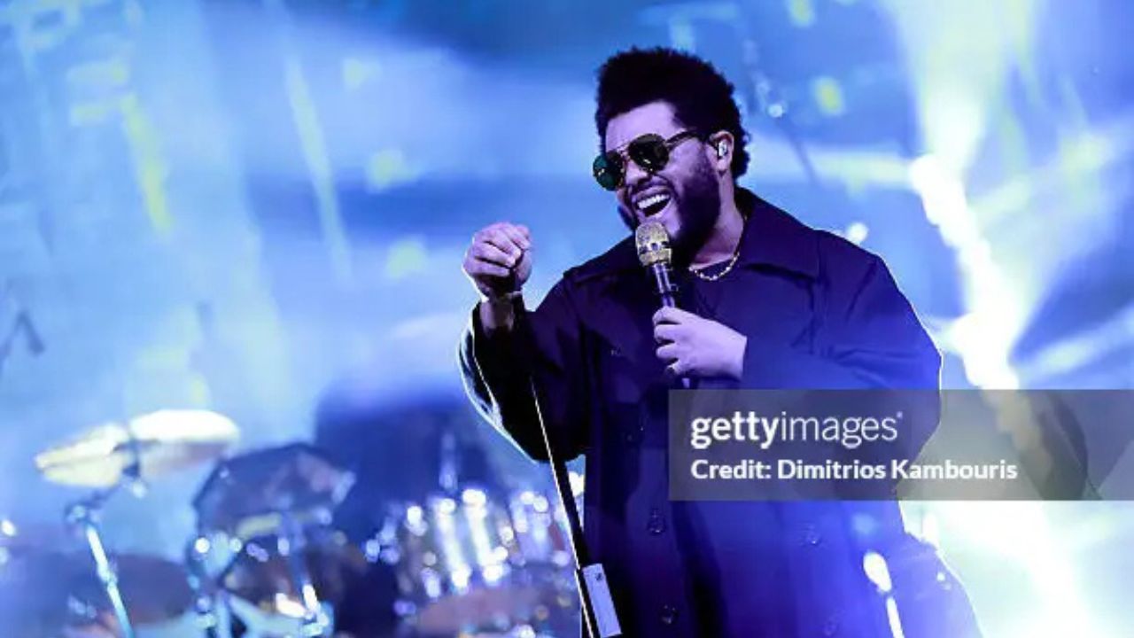 The Weeknd | Reprodução/ Dimitrios Kambouris / getty images embed
