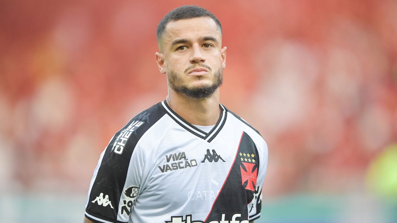 Coutinho em jogo pelo Vasco | Reprodução/Thiago Ribeiro/AGIF/ o tempo 
