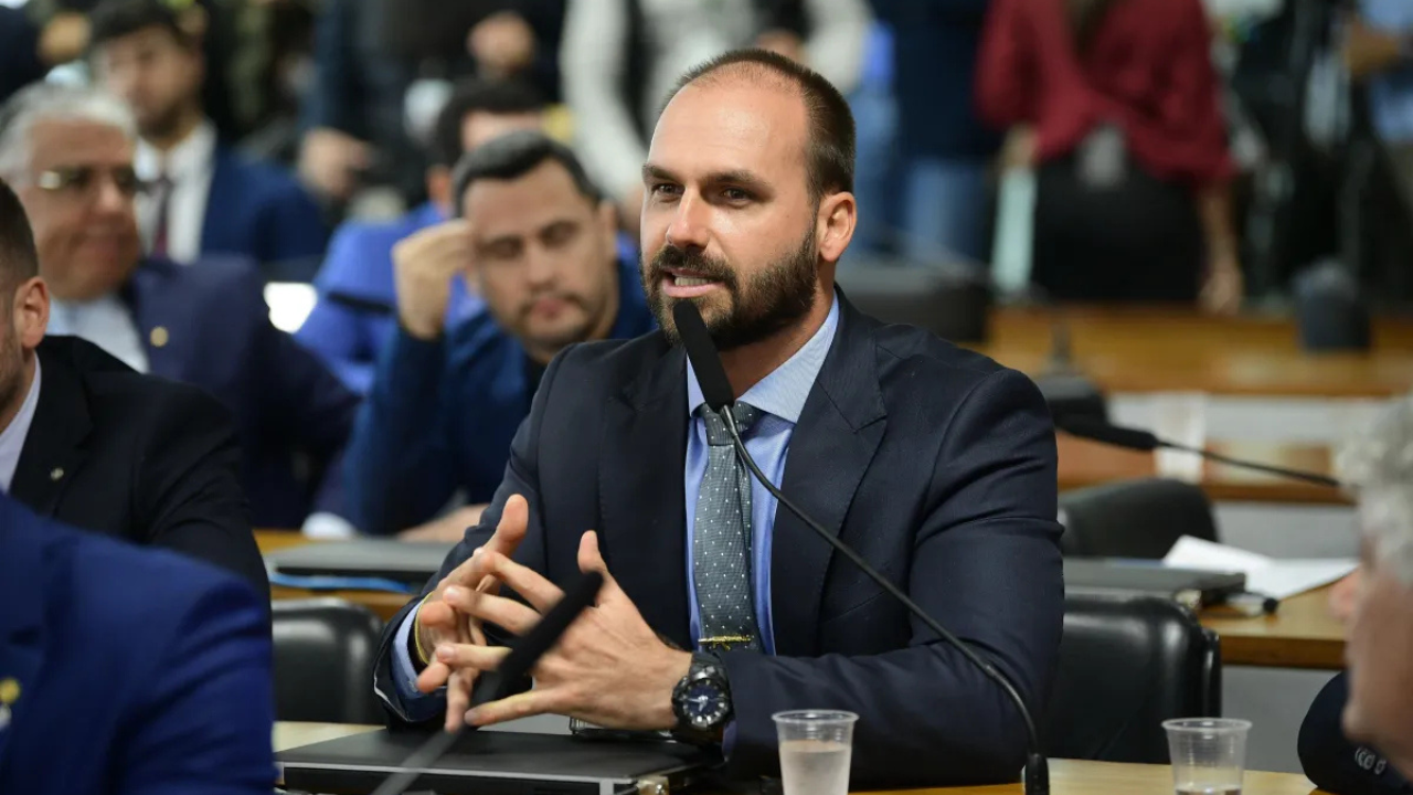 Deputado Federal Eduardo Bolsonaro | Reprodução/ Pedro França/ Agência Senado