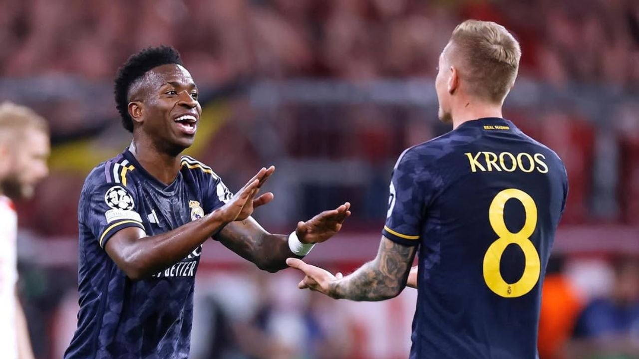 Vini Jr. e Toni Kroos | Reprodução/Instagram/@toni.kr8s