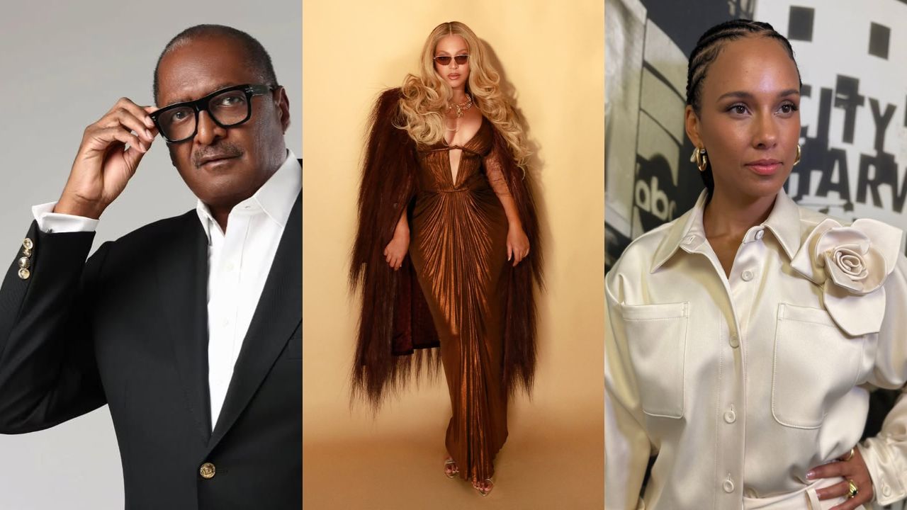 Mathew Knowles, Beyoncé e Alicia Keys | Reprodução/Instagram/@mrmathewknowles/@beionce/@aliciakeys