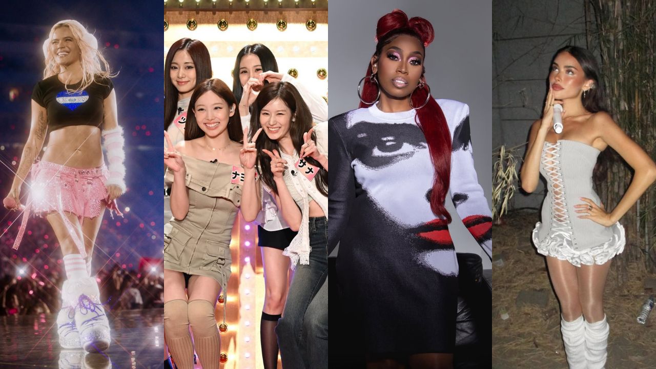 Karol G, TWICE, Missy Elliott e Madison Beer | Reprodução/Instagram/@karolg/@twicetagram/@missymisdemeanorelliott/@madisonbeer