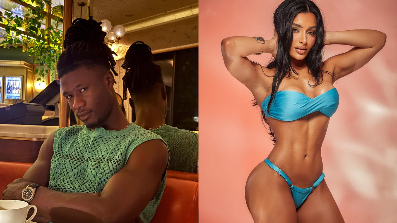 Camavinga e Duda Freire | Reprodução/Instagram/@camavinga/@dudafreiret