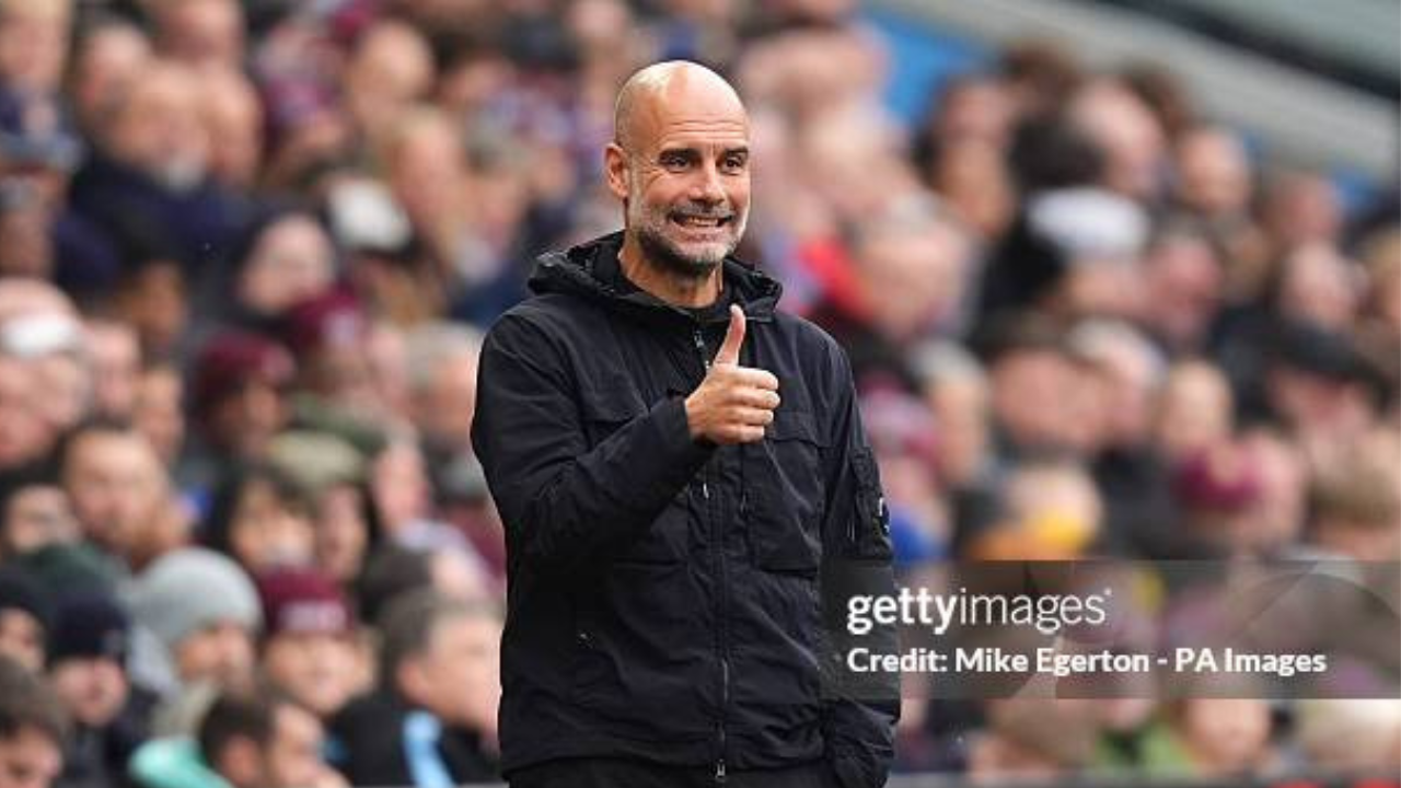 Pep Guardiola | Reprodução/Mike Egerton - PA Images/Getty Images Embed
