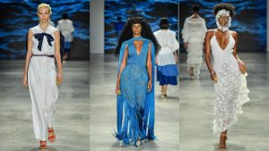 Santa Resistência leva as águas místicas do oceano à passarela da SPFW