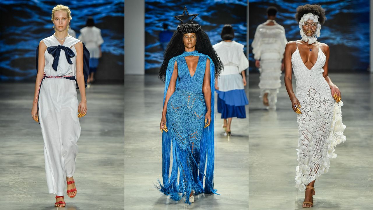 Desfile Santa Resistência | SPFW N60 | Reprodução/SPFW/@agfotosite