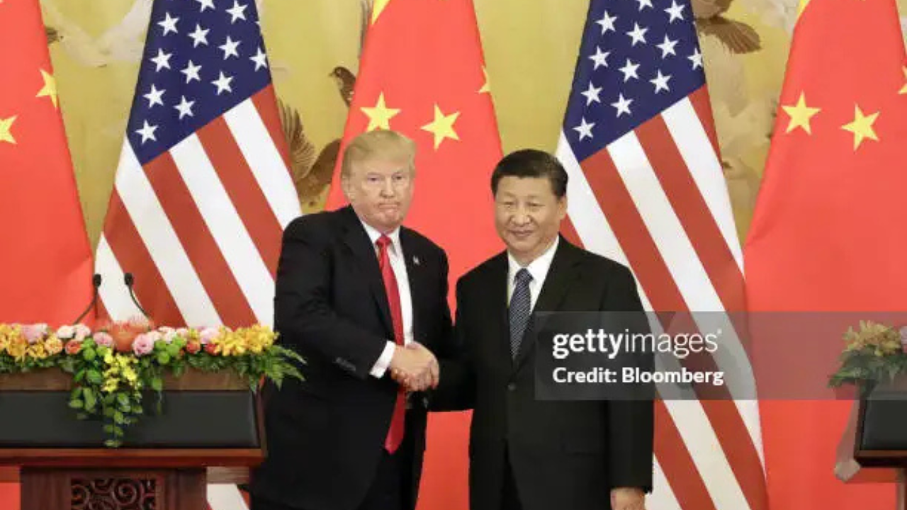 Donald Trump e Xi Jinping | Reprodução/Bloomberg/Getty Images Embed
