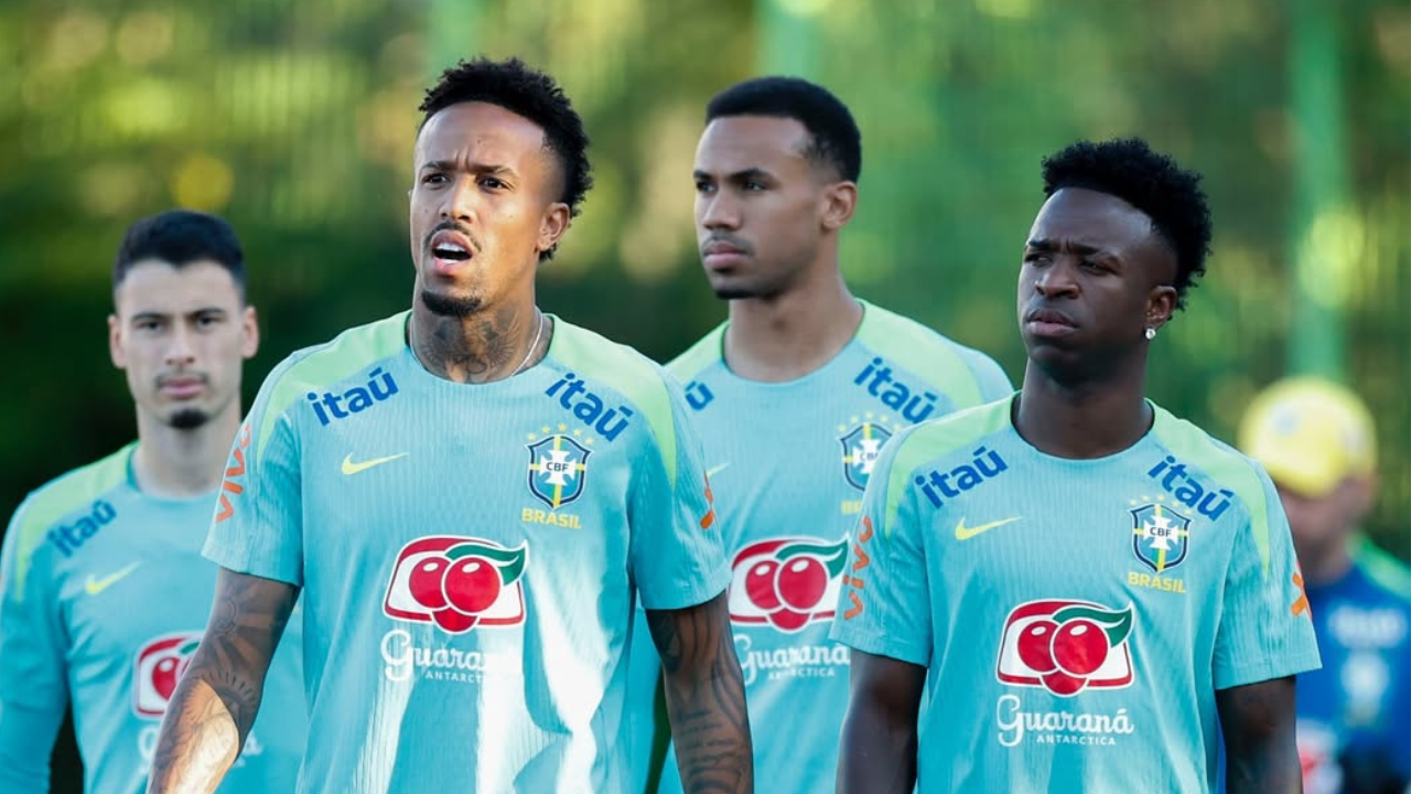 Jogadores no 3º dia de treino na Coreia do Sul | Reprodução/Instagram/ CBF/Rafael Ribeiro