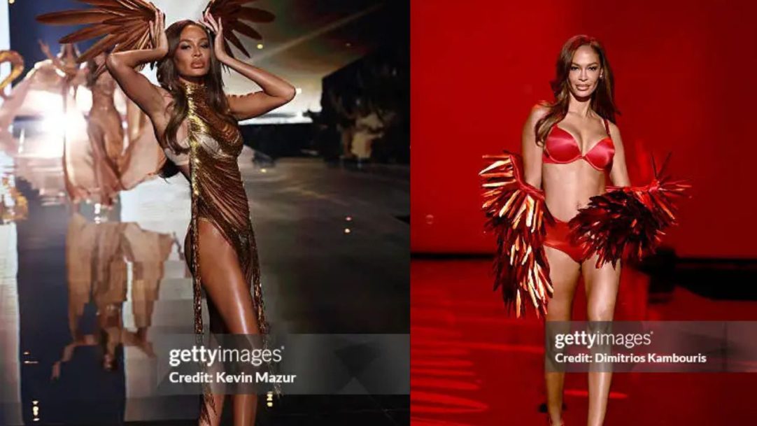 Angel Joan Smalls ilumina o Victoria’s Secret Fashion Show 2025 com elegância e poder