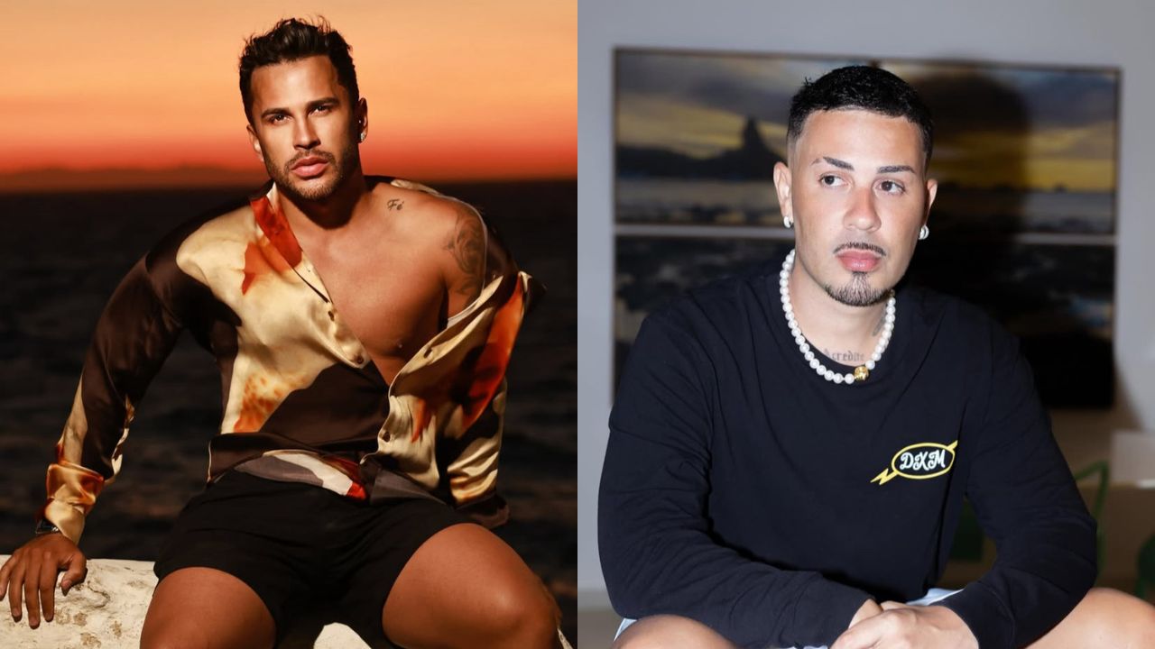 à esquerda, Lucas Guimarães; à direita, Carlinhos Maia | Reprodução/Instagram/@lucasguimaraes/@carlinhos