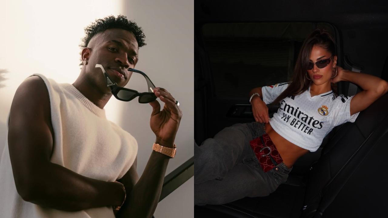 Vini Jr e Rachelle |Reprodução/Instagram/@vinijr/@rachelledistatsio