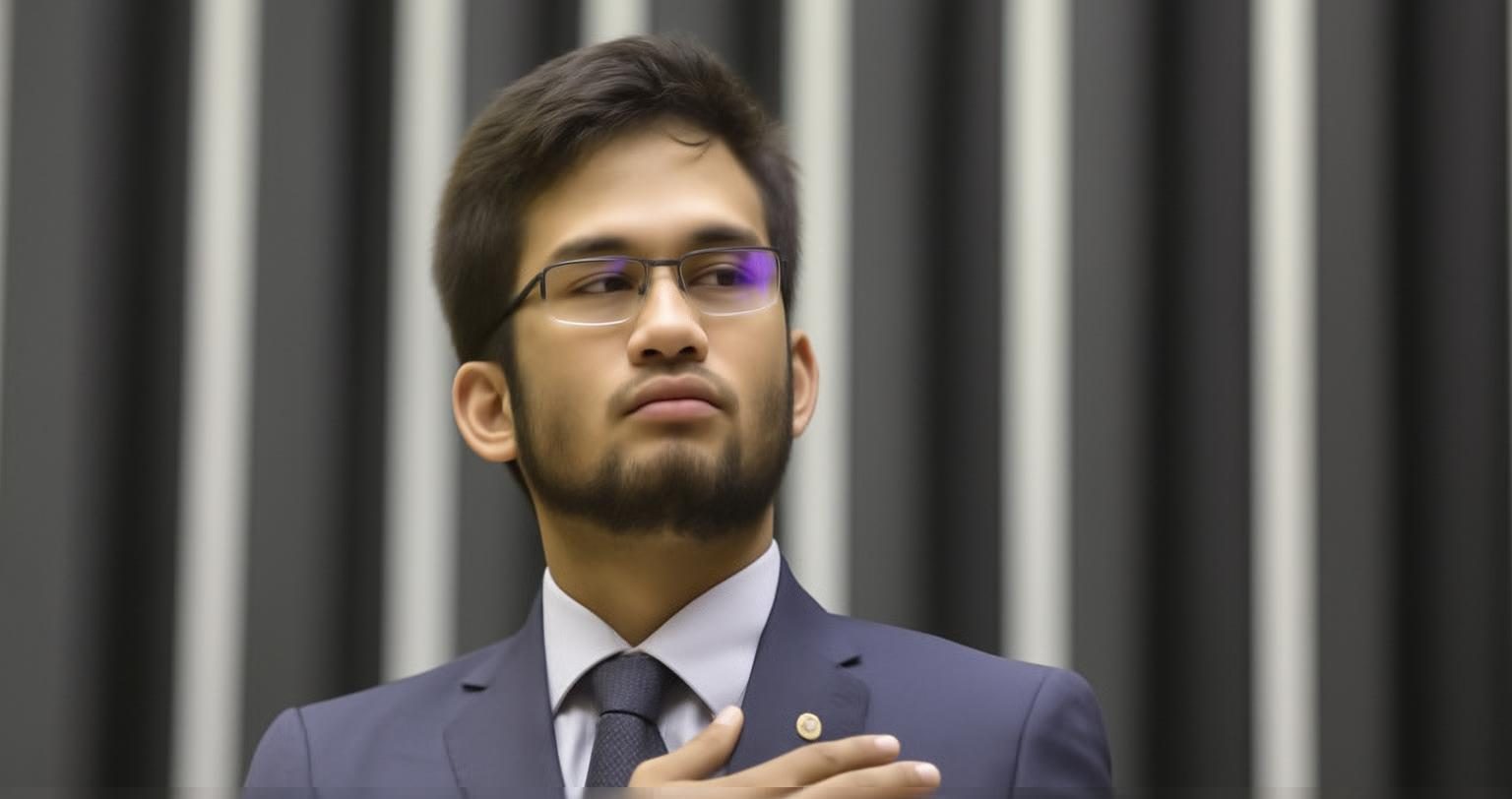 Kim Kataguiri quer a isenção de compras internacionais de até cinquenta dólares | Reprodução/X/@gabrielmbl14