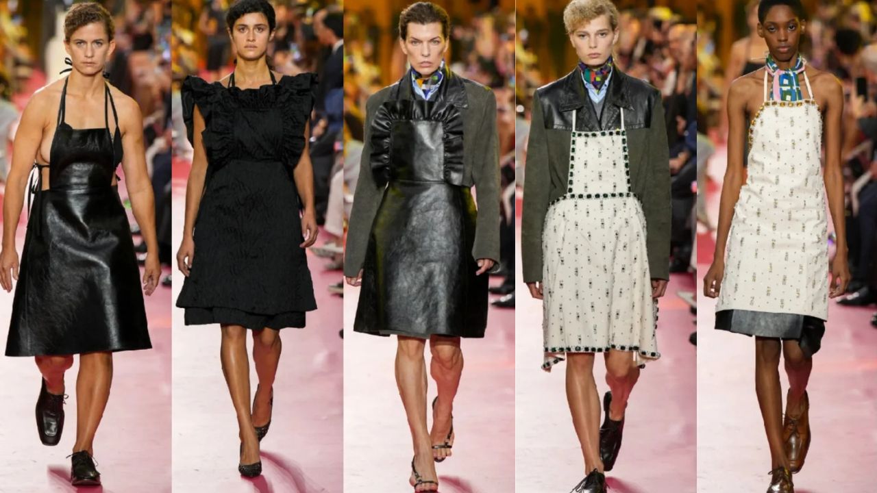 Coleção primavera verão 2026 da Miu Miu  | Reprodução /Instagram/@eriveltonalbino_stylist