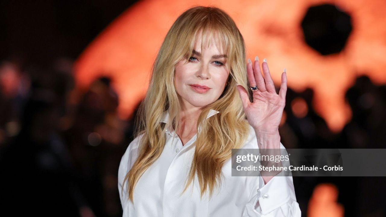 Nicole Kidman no desfile da Chanel na Semana de Moda de Paris | Reprodução/Stephane Cardinale-Corbis/Getty Images Embed