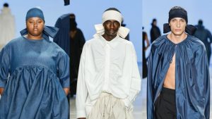 Tom Martins apresenta sua coleção “Silêncio” na passarela no SPFW