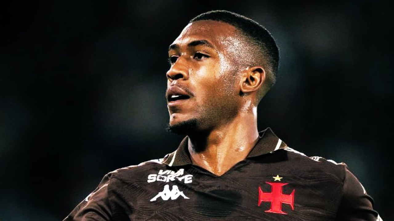 Rayan, atacante do Vasco | Reprodução/X/@rayann