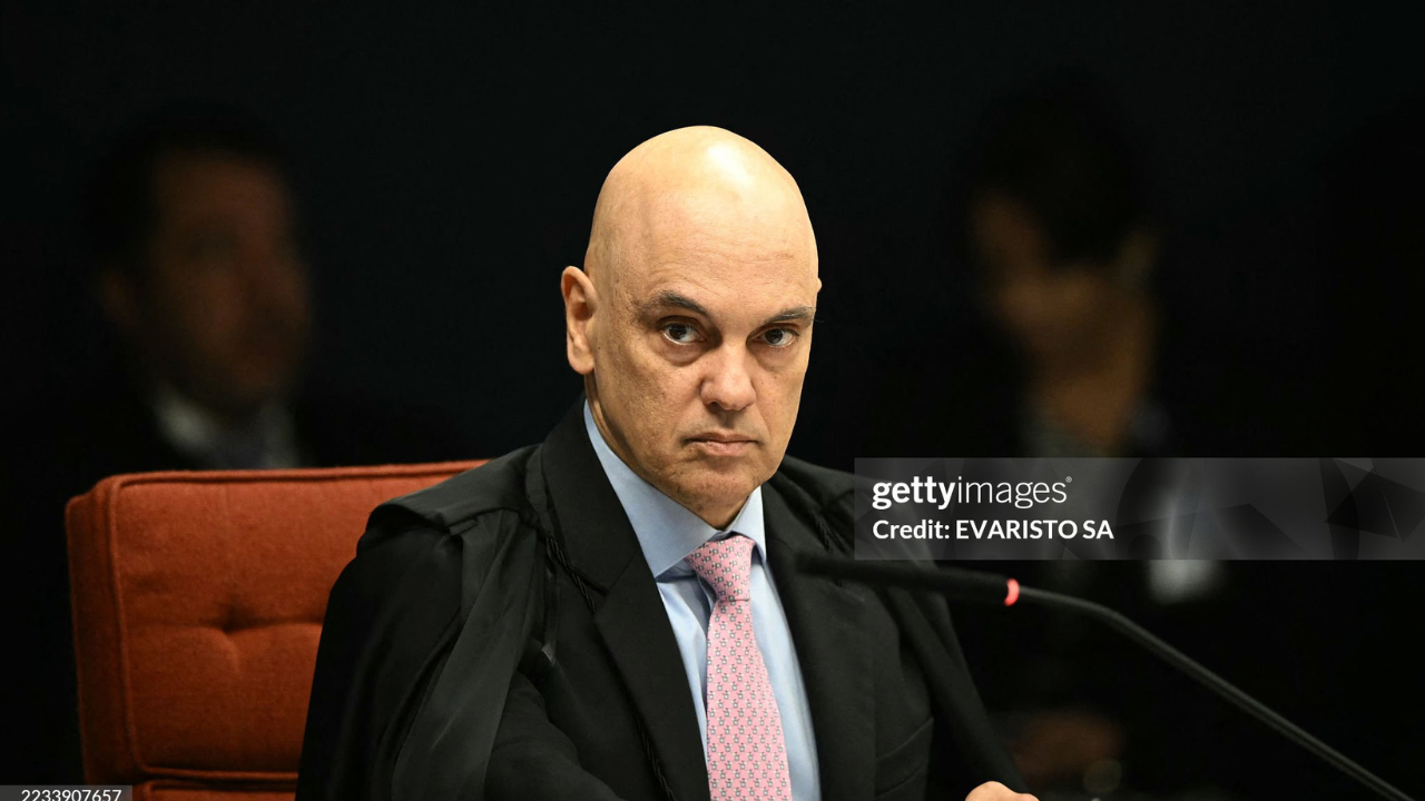 Alexandre de Moraes | Reprodução/EVARISTO SA/Getty Images Embed