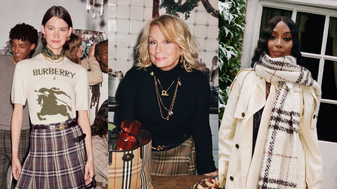 Celebridades estrelam campanha da Burberry | Reprodução/Intagram/@voguebrasil