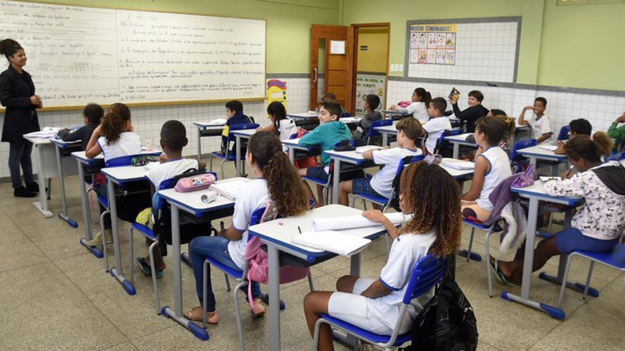 Sala de aula no Espírito Santo | Reprodução/GOV-ES/Agência Senado
