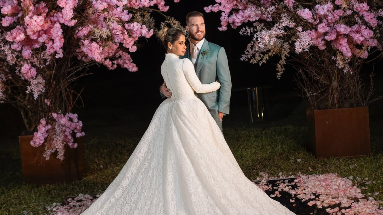 Foto de Maíra Cardi e thigo Nigro no casamento deles  | Reprodução / Instagram /@mairacardi