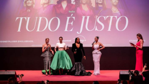 Kim Kardashian, Naomi Watts, Niecy Nash-Betts e Sarah Paulson encerram agenda intensa e glamourosa para divulgar Tudo é Justo