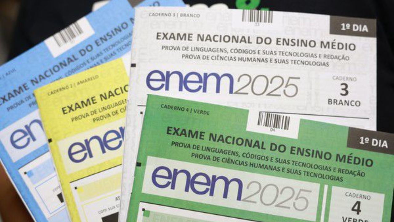 Provas do Enem 2025 | Reprodução/Angelo Miguel/MEC
