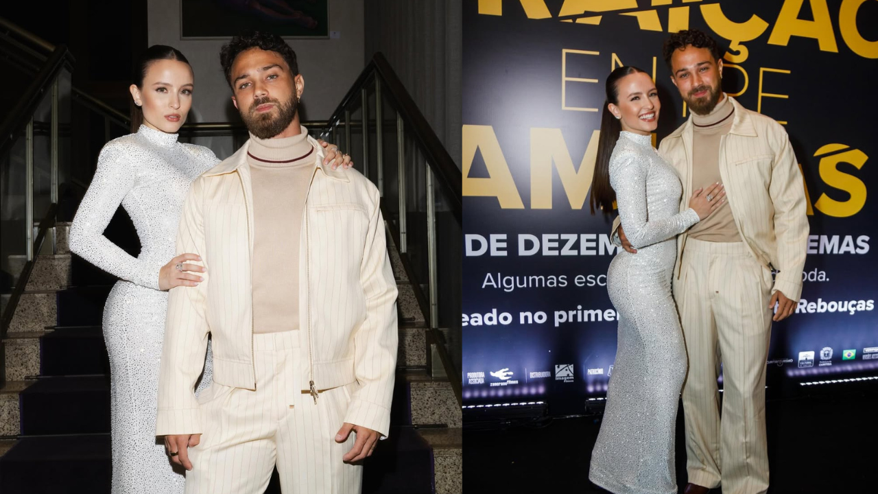 Look de Larissa Manoela e André Luiz combinando para a estreia de Traição Entre Amigas | Reprodução/nstagram/@larissamanoela