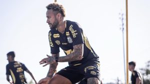 Neymar treina sem dores e aumenta chance de voltar pelo Santos