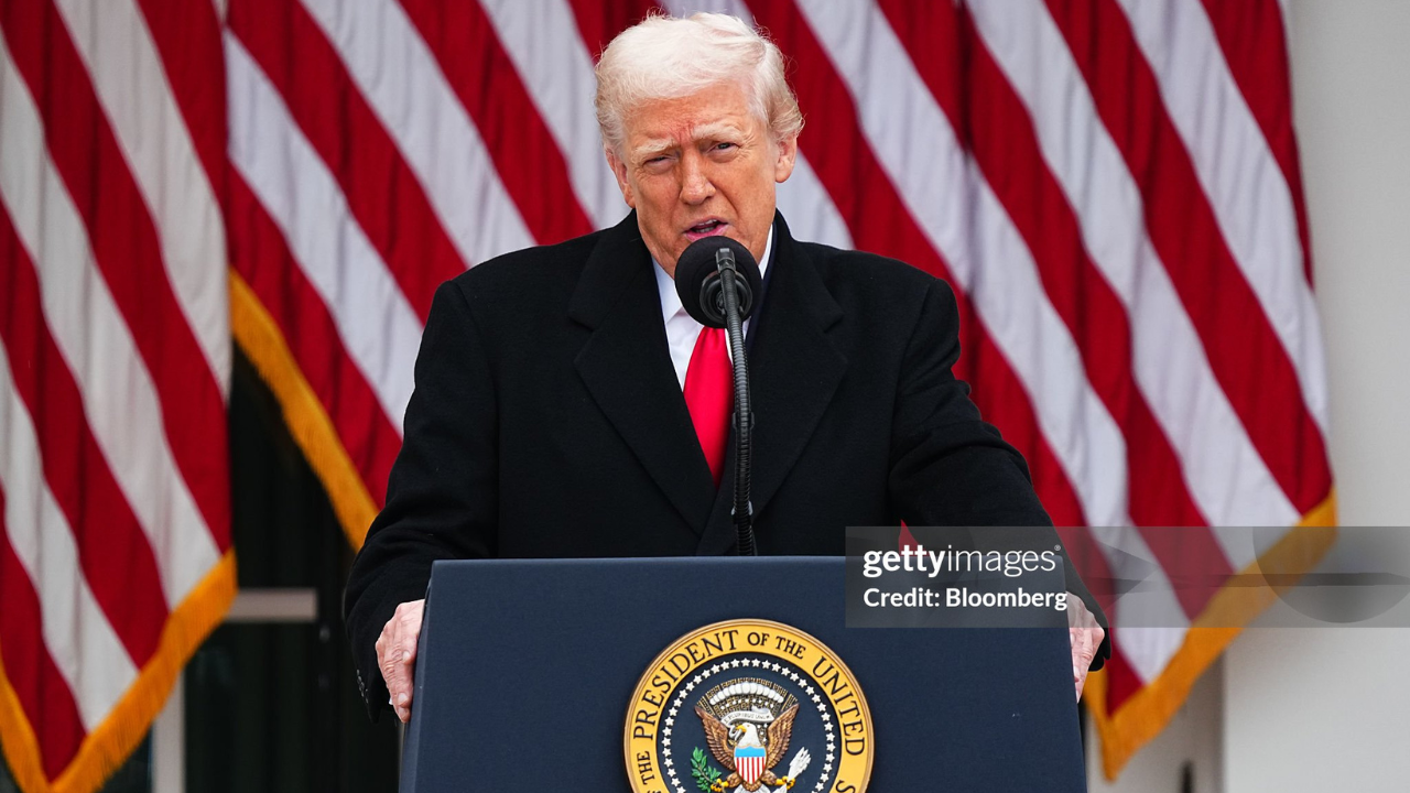 Donald Trump |  Reprodução/ Bloomberg/ Getty Images Embed