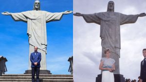 Príncipe William visita Cristo Redentor e revive momentos da Princesa Diana no Rio