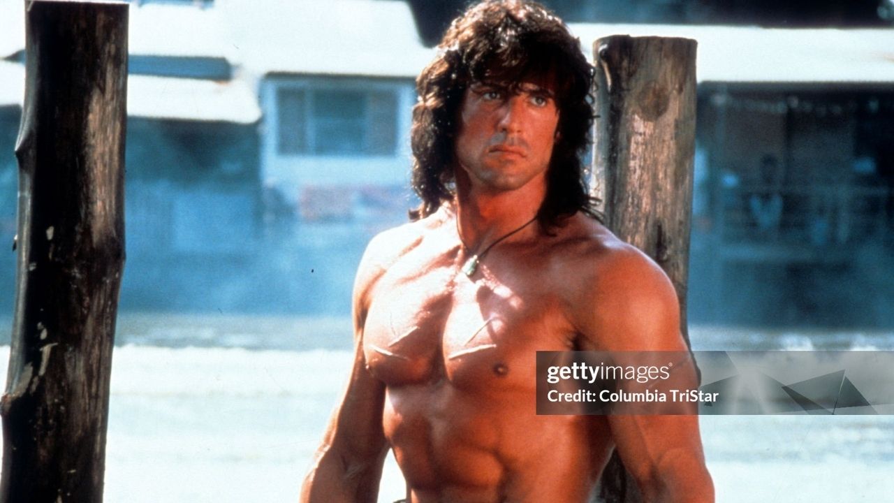 Sylvester Stallone em Rambo III | Reprodução/Columbia TriStar/Getty Images Embed