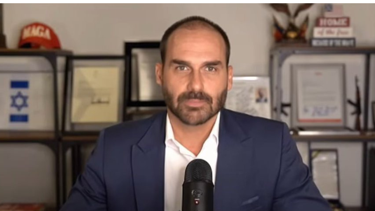 Eduardo Bolsonaro, deputado federal | Reprodução/X/@camarotedacpi