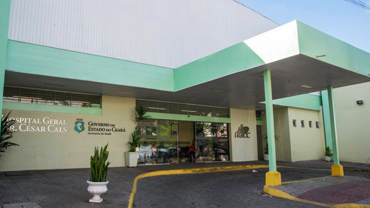 Incêndio atinge Hospital César Cals em Fortaleza (CE) | Reprodução/ Wescley Jorge / Governo do Ceará