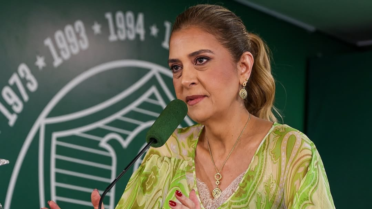 Leila é a primeira mulher eleita presidente do Palmeiras | Foto: Reprodução/ Instagram/ @leilapereira