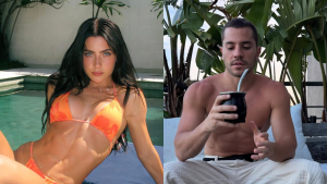 Jade Picon e André Lamoglia são flagrados juntos em manhã de futevôlei na Barra da Tijuca