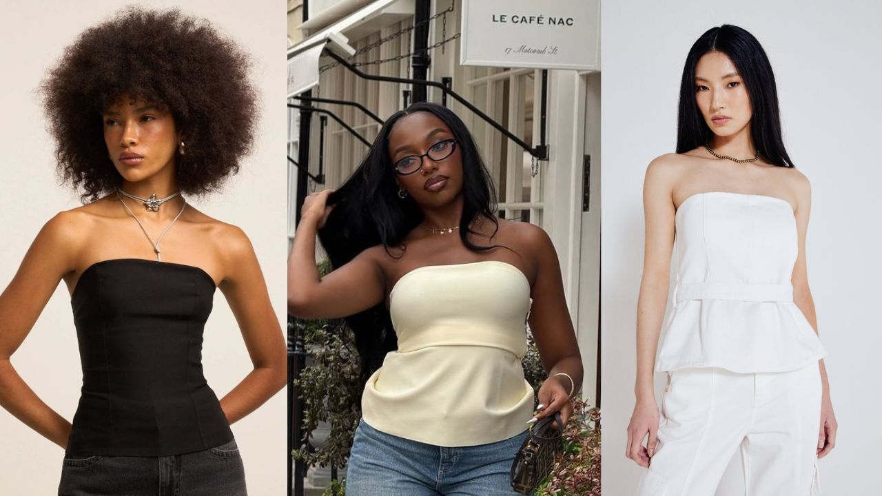 As peças sem alça em 2025 | Reprodução/Pinterest/@claudia