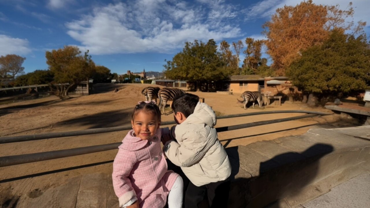 Mavie em passeio no Zoológico | Reprodução/Instagram/@brunabiancardi