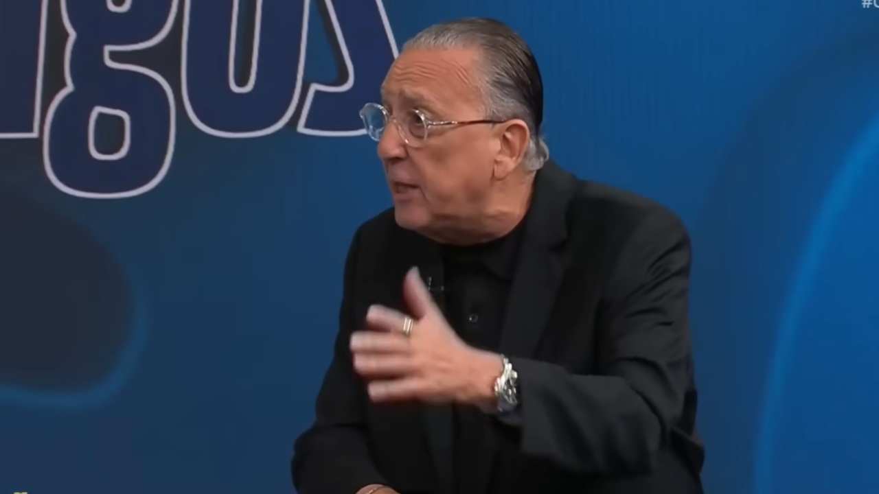 Apresentador Galvão Bueno | Reprodução/Band