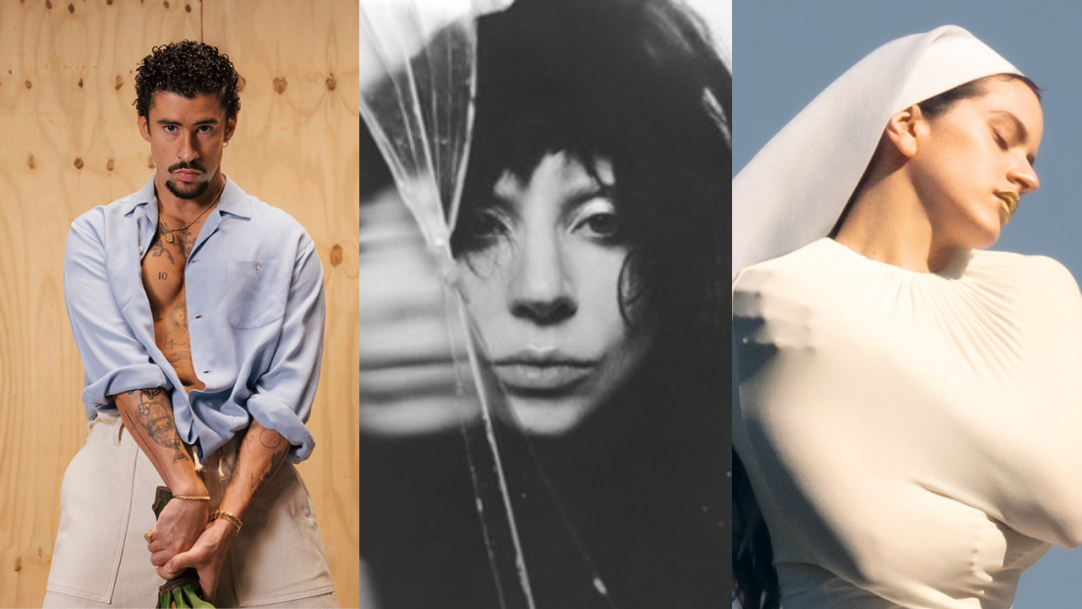 Top 100 de 2025 coloca Bad Bunny em 1º e confirma Gaga e Rosalía no pódio