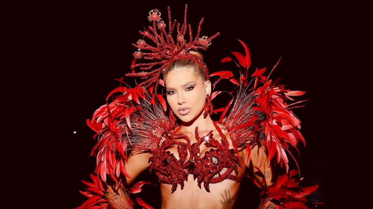 Virginia recebe a presença especial de familiares de Vini Jr. em ensaio da Grande Rio