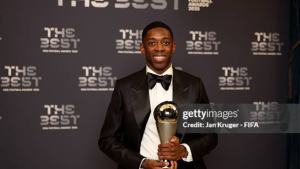 Dembélé é eleito o melhor jogador do mundo