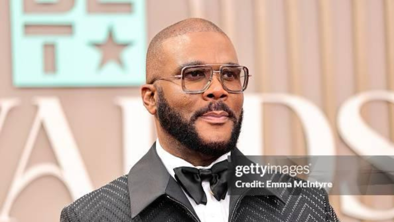 Tyler Perry | Reprodução/Emma Mclntyre/Getty Images Embed
