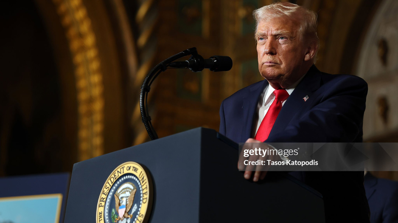 Donald Trump | Foto: reprodução / Tasos Katopodis / Getty Images Embed